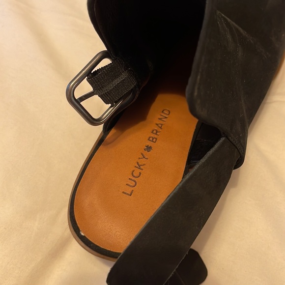 Lucky Brand backless booties! - Picture 2 of 2